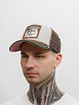 Бейсболка GOORIN BROTHERS арт. 101-0736 (серый / коричневый)